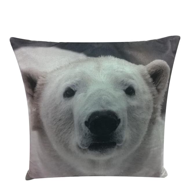 Rapport Polar Bears Cushion, Multi