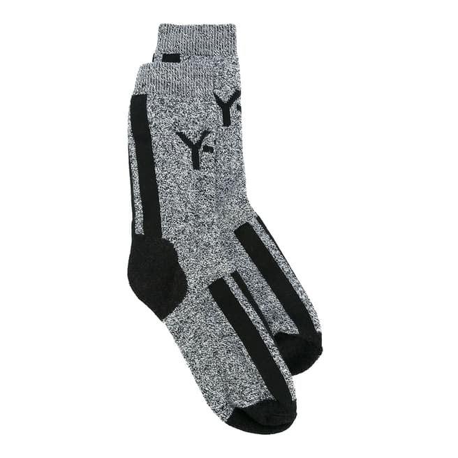 adidas Y-3 Grey Y-3 Logo Ankle