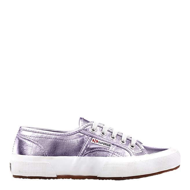 Superga Violet Lilac Metallic 2750 Sneakers