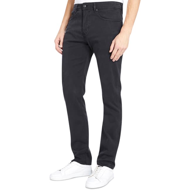 Diesel Black Buster Tapered Stretch Jeans