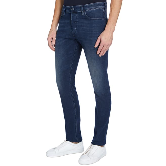 Diesel Indigo Tepphar Slim Stretch Jeans