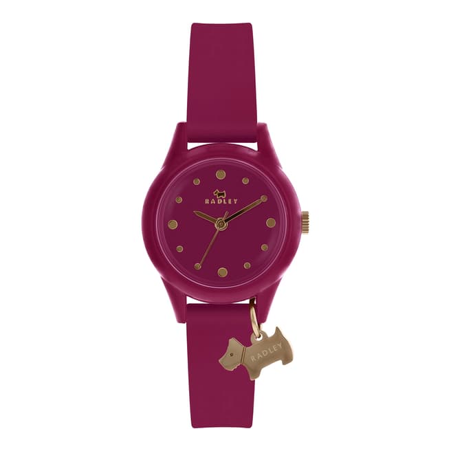 Radley Gloss Magenta Dial & Magenta Strap Watch