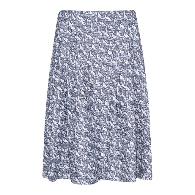 Seasalt Blue Poldown Skirt