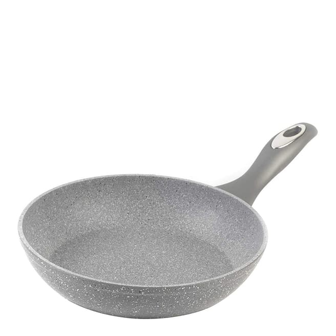 Salter Grey Marble Collection Frying Pan, 24cm