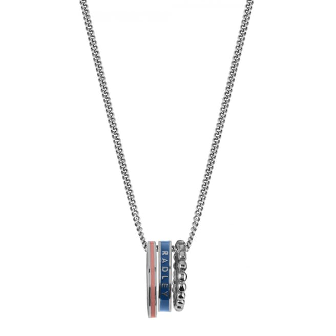 Radley Blue & Silver Hatton Row Necklace