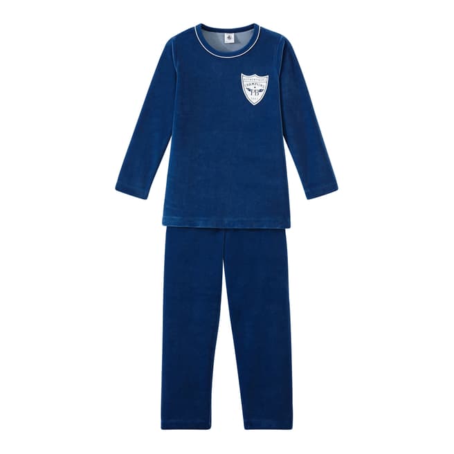 Petit Bateau Boy's Limoges Blue Champion Pyjamas 