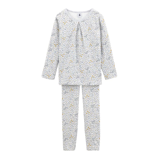 Petit Bateau Girl's Multi Spangled Pyjamas 
