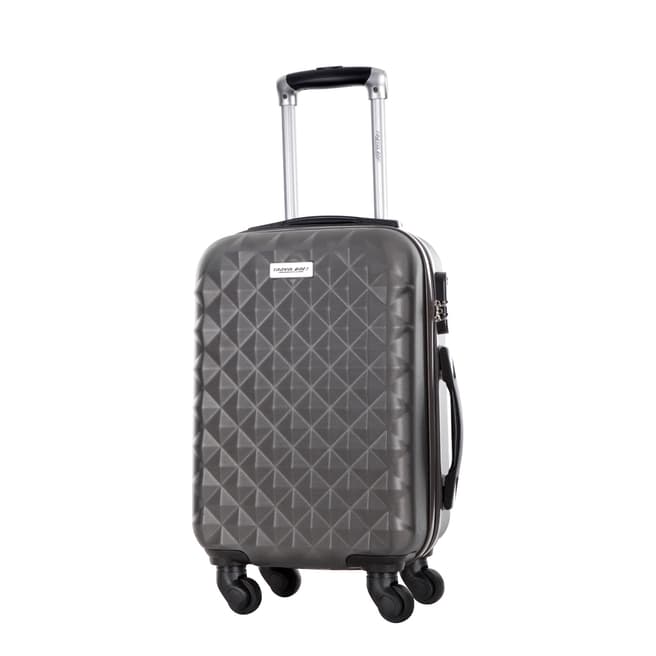 Travel One Grey Edison Medium suitcase 55cm