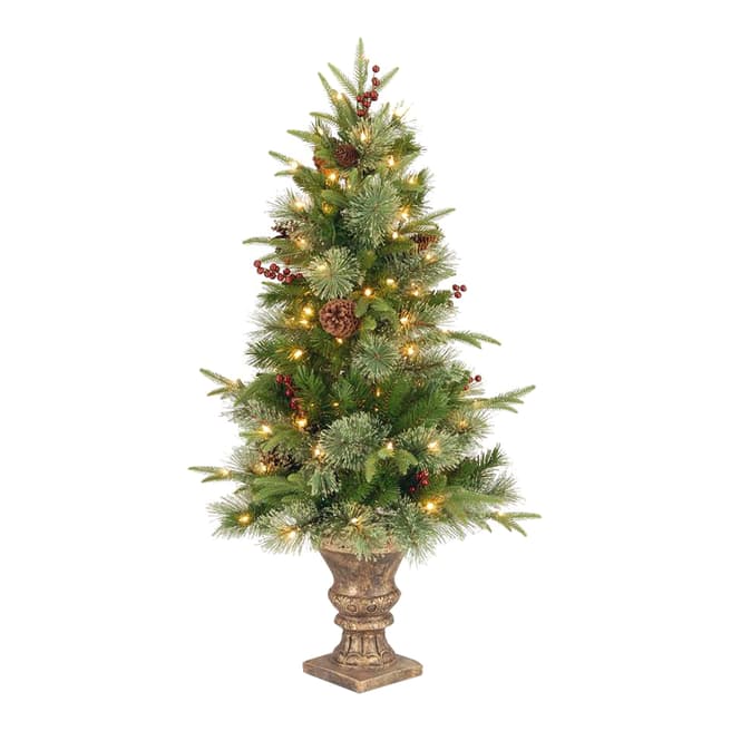 The National Tree Company Green Colonial Fir Entrance Tree 4ft