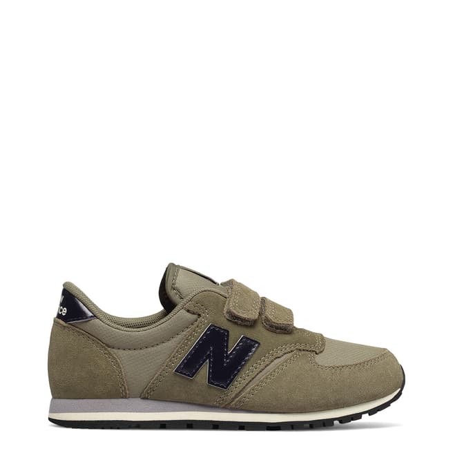New Balance Youth Light Green Sage Trainers