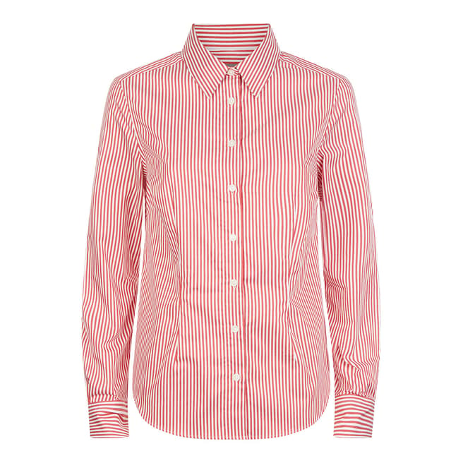 Jaeger Red Double Stripe Bold Workshirt