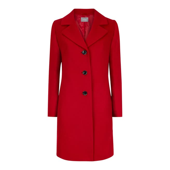 Jaeger Red 3 Button Coat