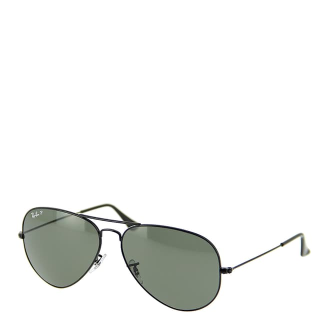 Ray-Ban Men's Aviator Polarised Ray Ban Sunglasses 58mm