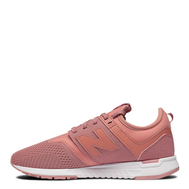 New Balance Pink Knit 247 Classic Sneakers 