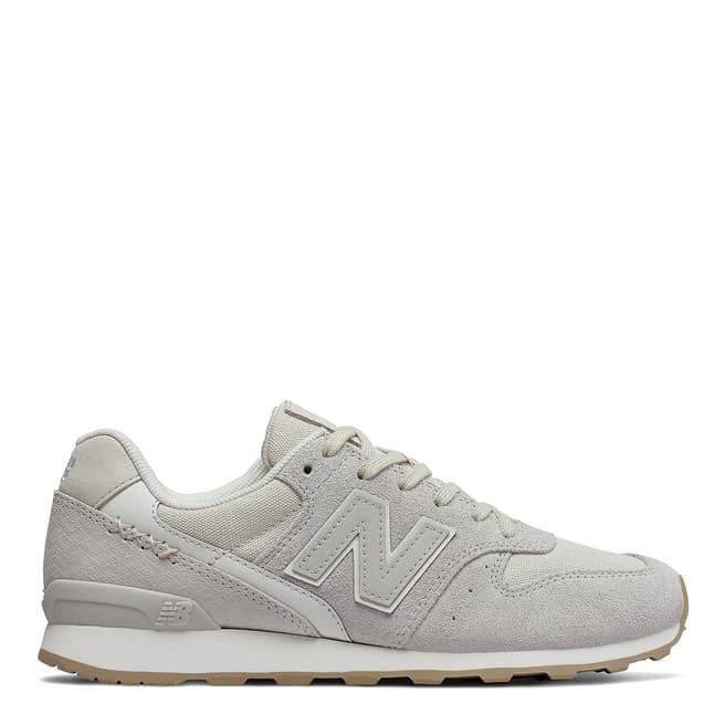 New Balance Grey Suede 996 Sneakers 