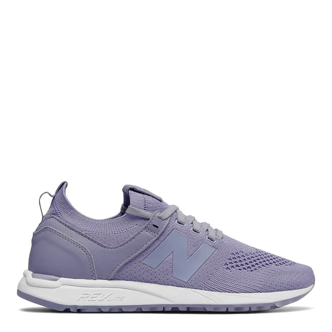 New Balance Lilac Textile 247 Sneakers