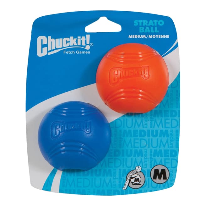 Chuckit Chuckit Strato Strato Ball Medium (2Pk) 6.5cm