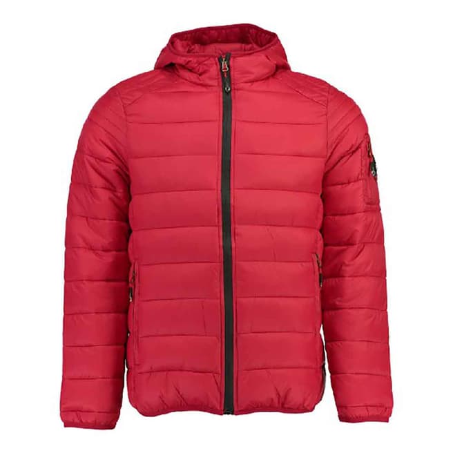 Canadian Peak Red Chakota Quilted Parka