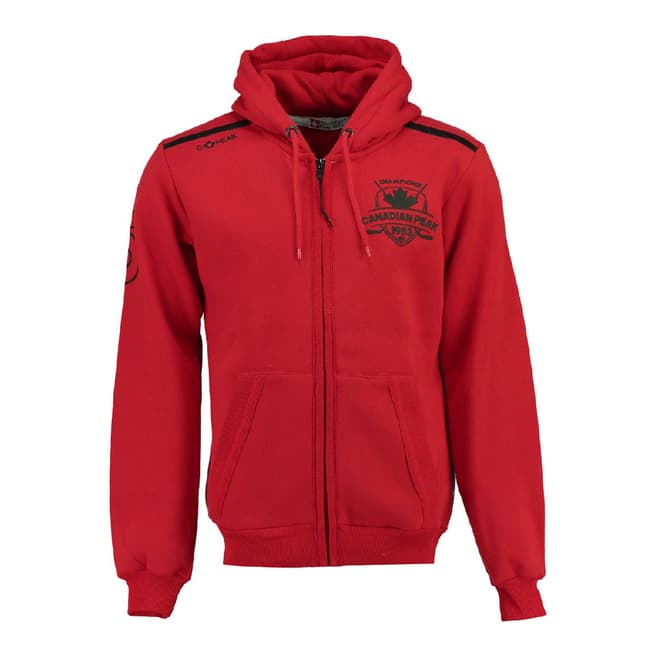 Canadian Peak Red Fiacommo Hooded Sweat