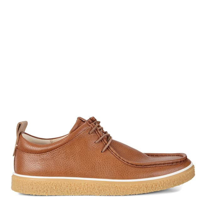 ECCO Lion Powder Leather Crepetray Derby Shoes