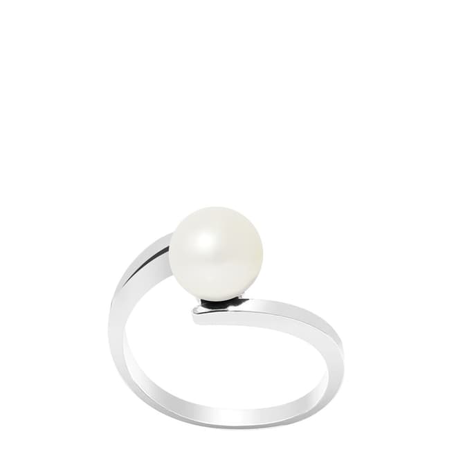 Ateliers Saint Germain White Single Pearl Ring 7.5-8mm