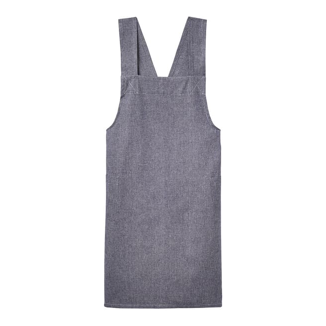 Joules Galley Grade Pinafore Apron, Unisex, French Navy,