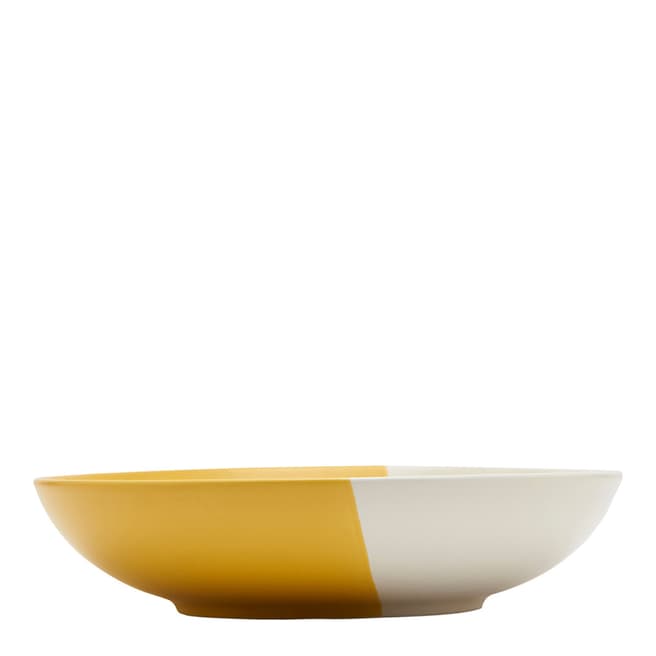 Joules Galley Grade Gold Pasta Bowl