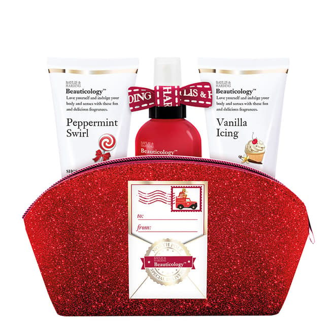 Baylis & Harding Beauticology Special Delivery Red Bag Set,