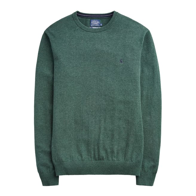 Joules Green Jarvis Crew Neck Jumper