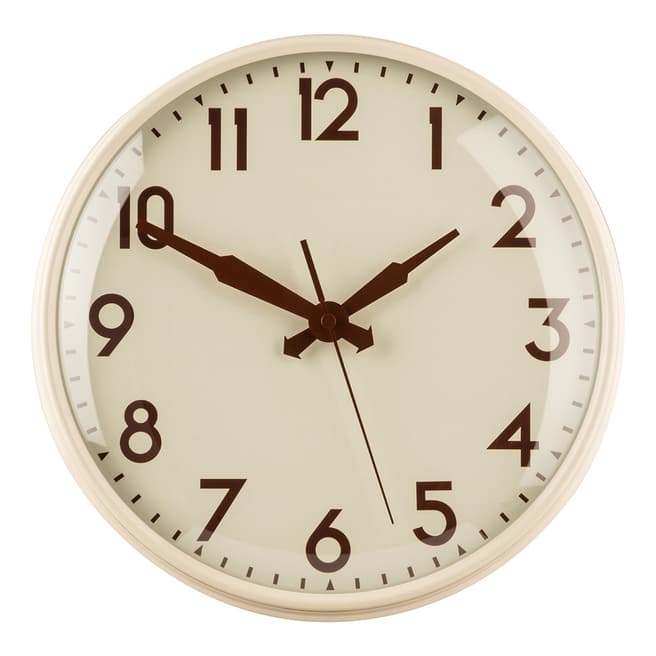 Fifty Five South Cream Metal Wall Clock