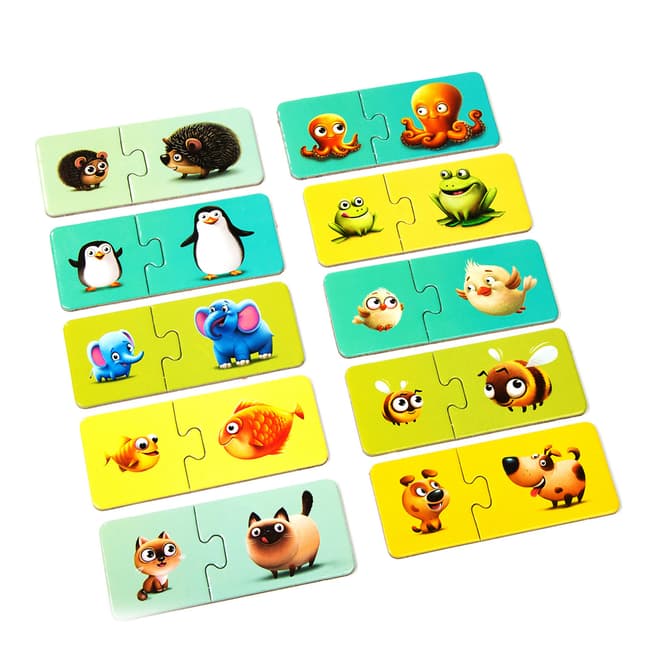 Puzzlika 20 Piece Animal Family Puzzle