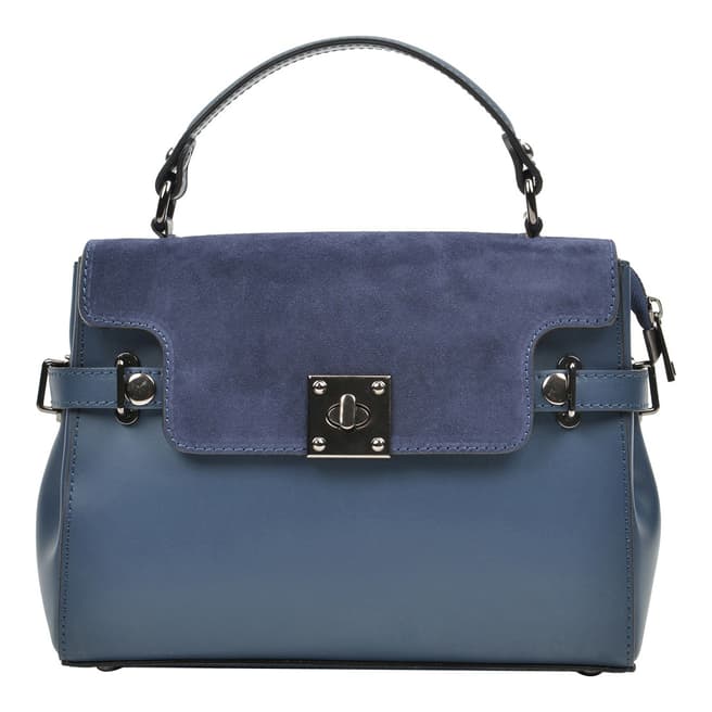 Carla Ferreri Blue Carla Ferreri Top Handle Bag
