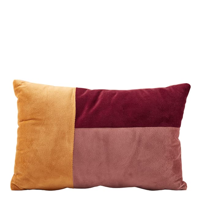 Kids Concept Multi Apricot Velvet Cushion