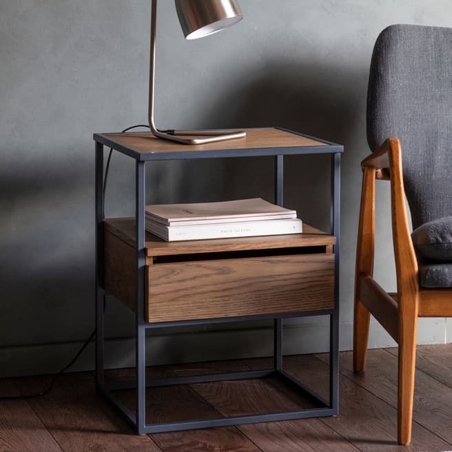 Gallery Living Balham Smoked Side Table
