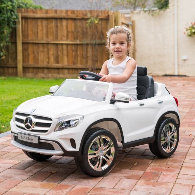Toyrific White Official Mercedes GLA Electric Car