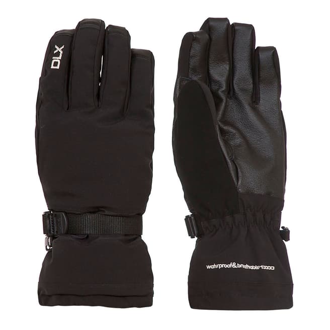 DLX Black Spectre Ski Gloves