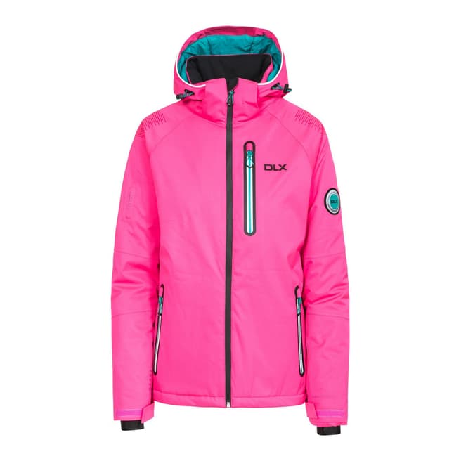 DLX Pink Nicolette Recco Highly Technical Ski Jacket