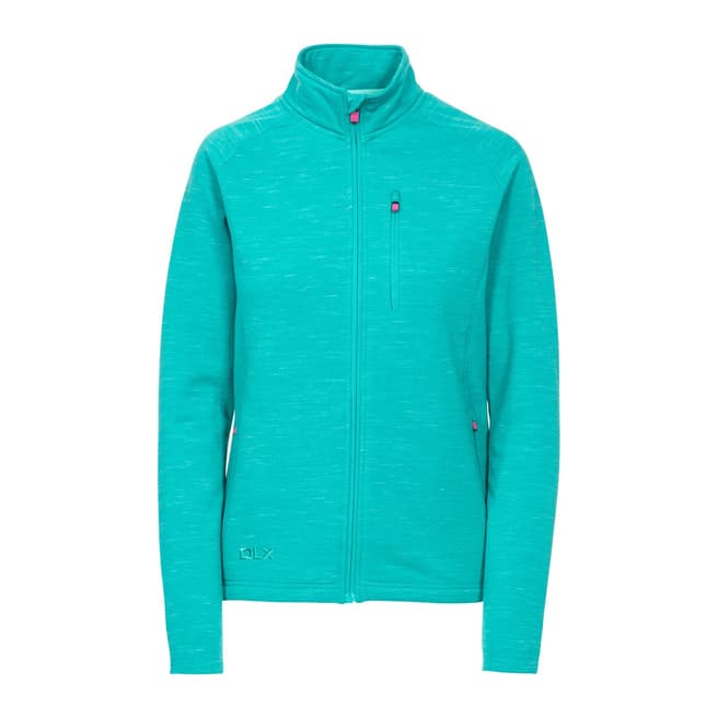 DLX Turquoise Erinn Fleece Jacket