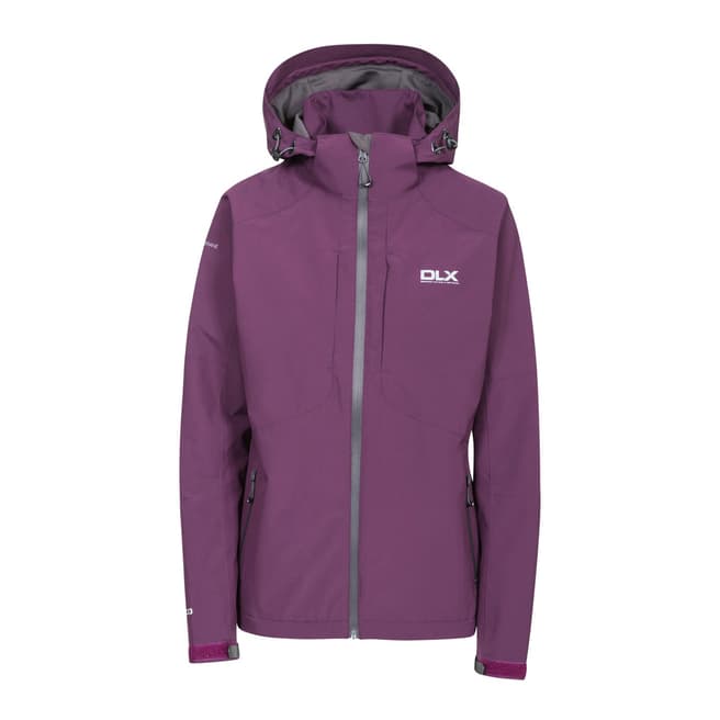 DLX Purple Martina Waterproof Jacket
