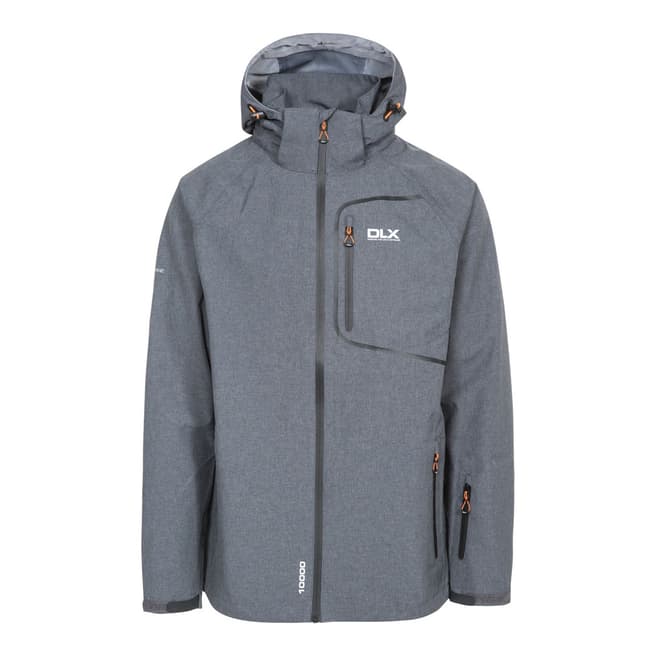 DLX Dark Grey Caspar Ii Waterproof Jacket