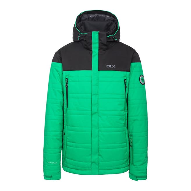 DLX Green Hayes Insulated Stretch Ski Jacket