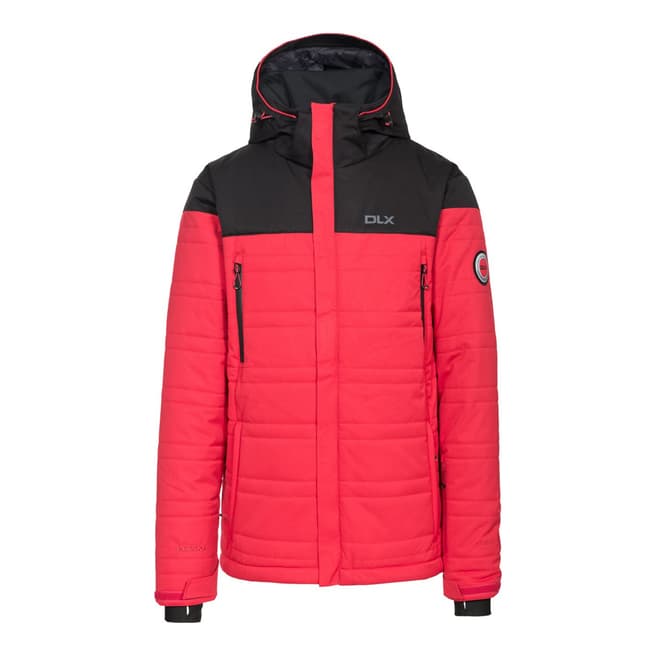 DLX Red Hayes Insulated Stretch Ski Jacket