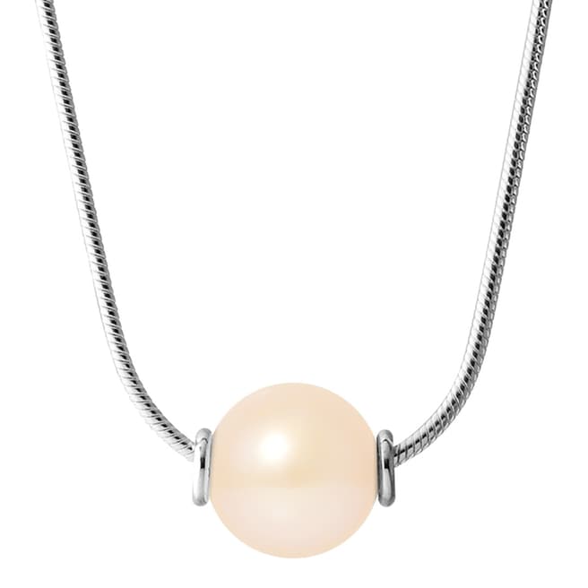 Just Pearl Natural Pink Pearl Necklace 10-11mm