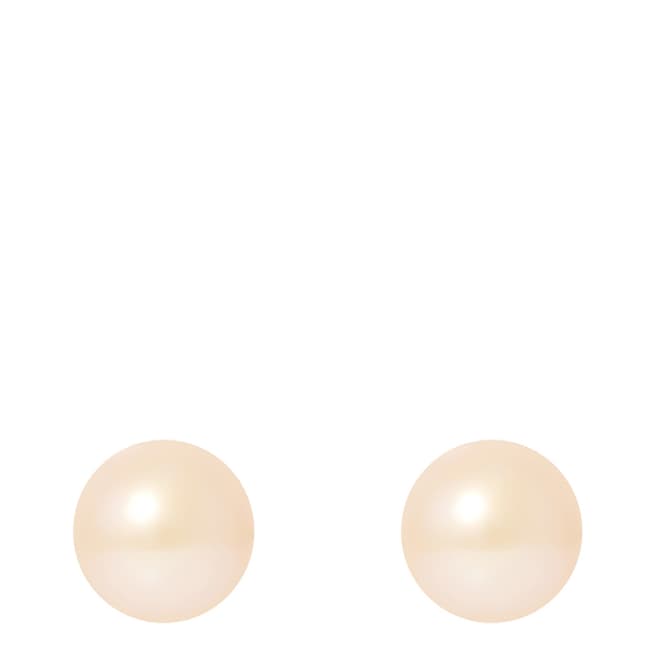 Just Pearl Natural Pink Pearl Earrings 6-7mm