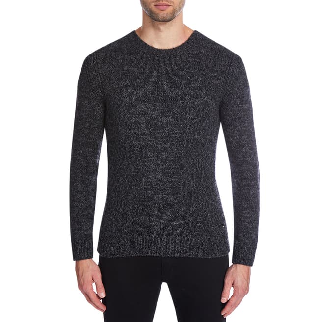 BOSS Dark Grey T-Bianchi Cashmere/Wool Jumper