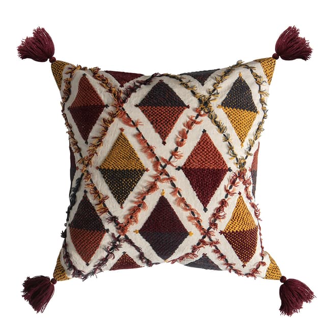 Gallery Living Multi Picchu Embroidered Cushion 45x45cm