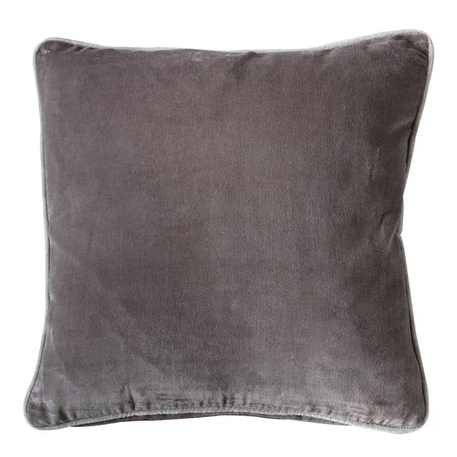 Gallery Living Taupe Eterno Velvet Cushion 45x45cm