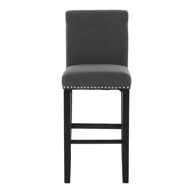 Fifty Five South Regents Park Bar Chair, Grey