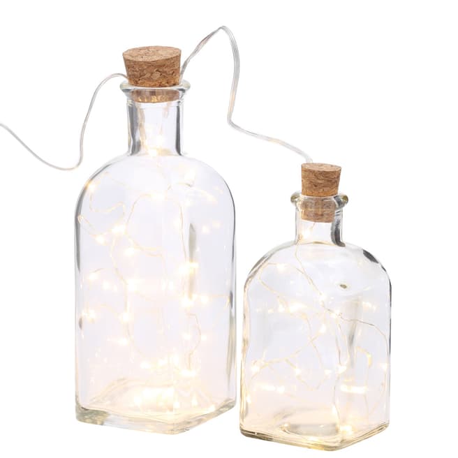 Cascade Lighting Pair Of Bottle Lamps