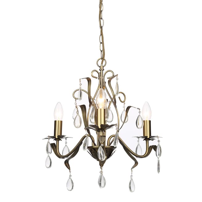 Contemporary Luxe Kaiy 3-Light Ceiling Fit